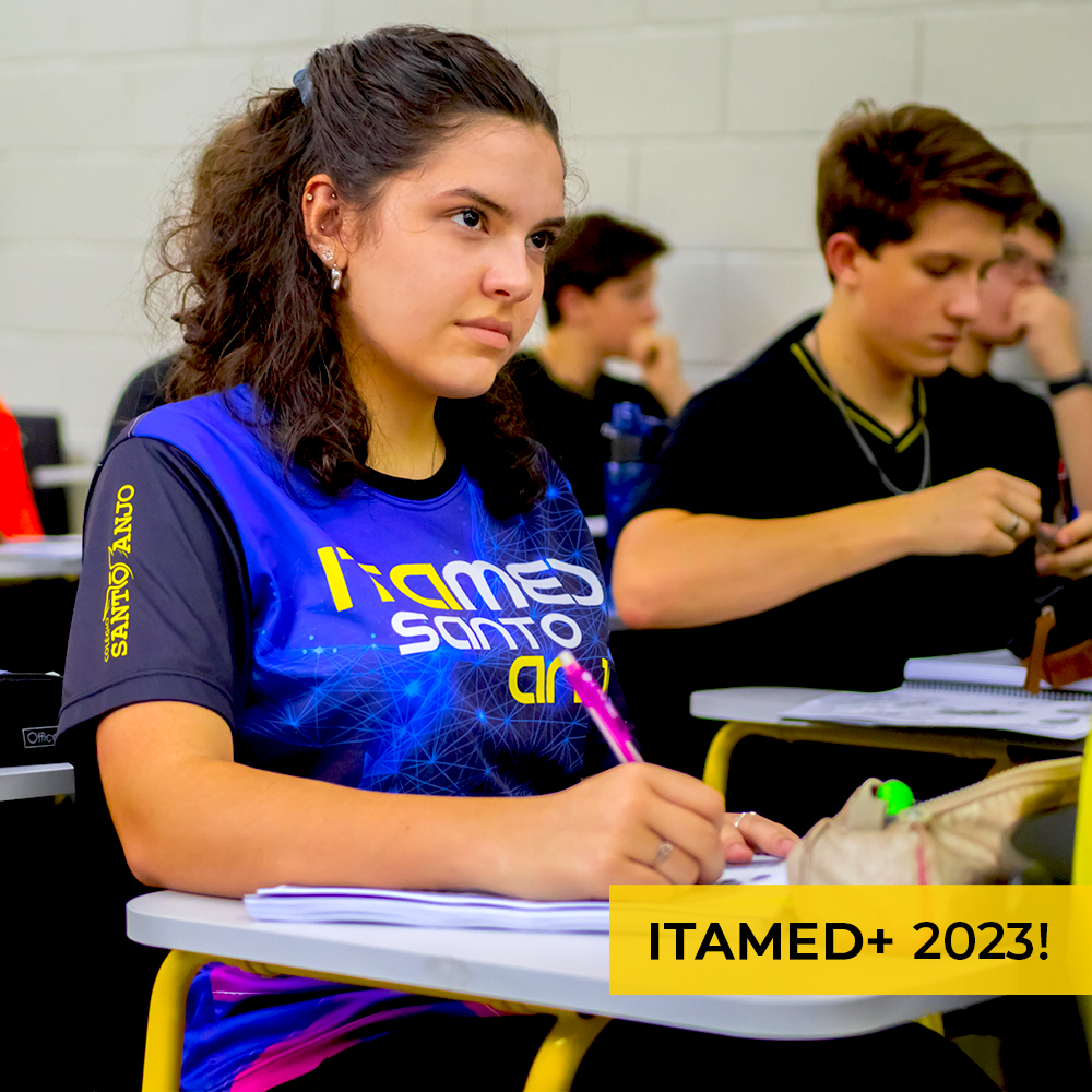 Começam as aulas do curso ITAMED Santo Anjo 2023 - Colégio Santo Anjo